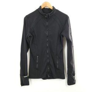 JOIA‎ Women's Black Zip Up Sweater Size M